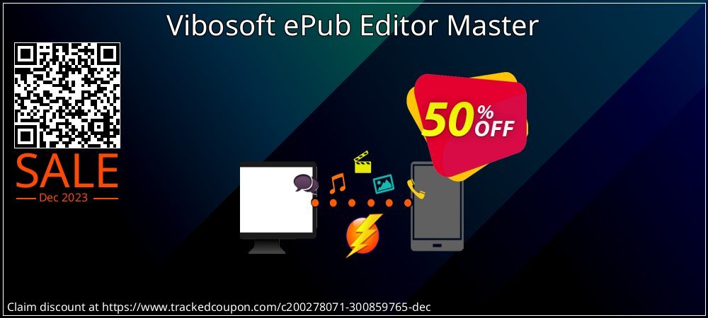 Vibosoft ePub Editor Master coupon on National Walking Day sales