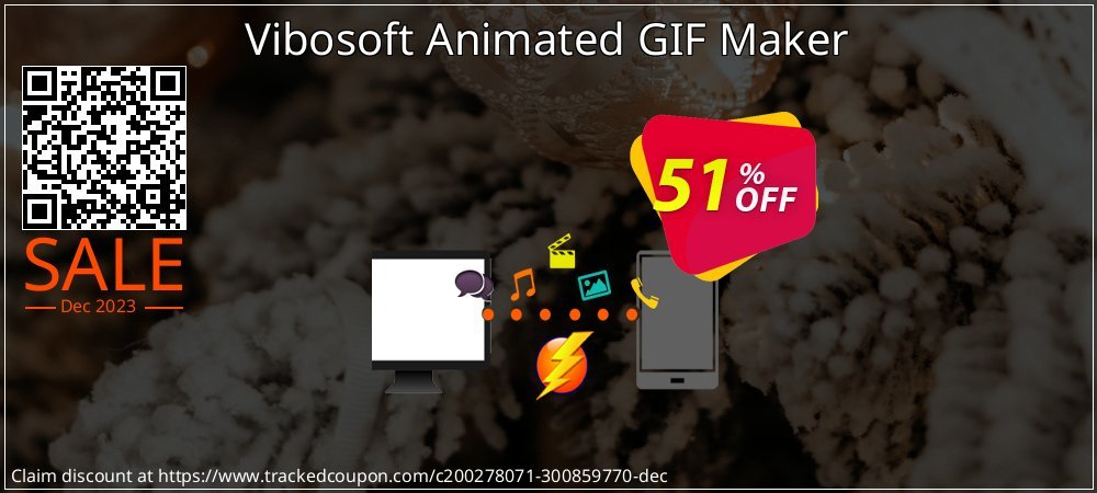 Vibosoft Animated GIF Maker coupon on National Walking Day offering sales