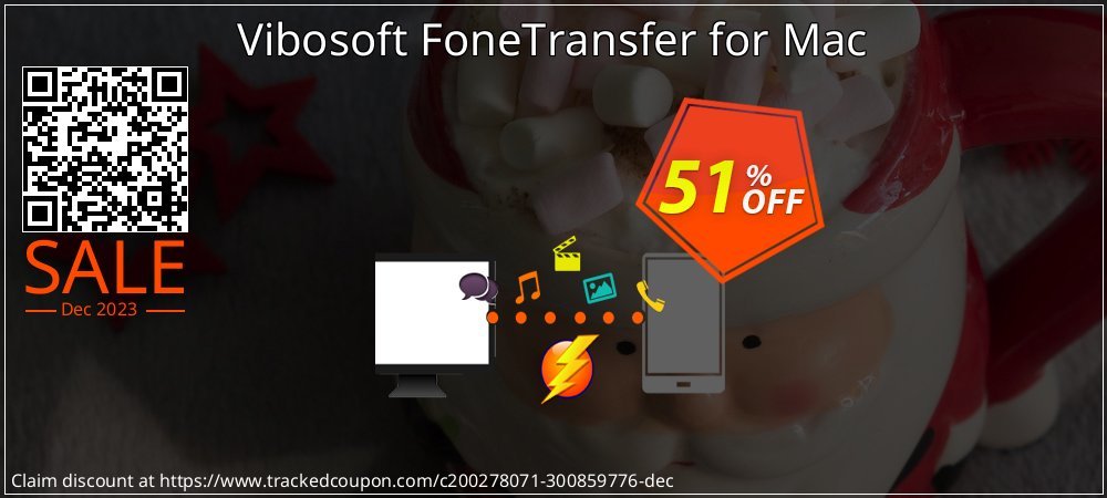Get 50% OFF Vibosoft FoneTransfer for Mac promo sales