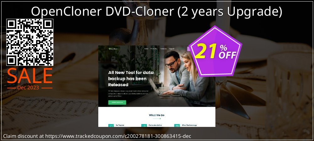 OpenCloner DVD-Cloner - 2 years Upgrade  coupon on Mother Day promotions