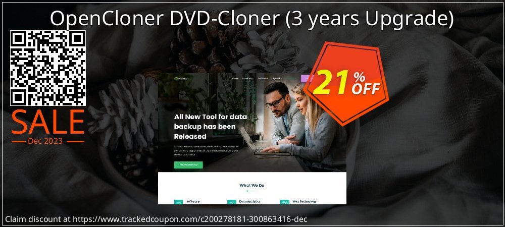 OpenCloner DVD-Cloner - 3 years Upgrade  coupon on World Party Day promotions