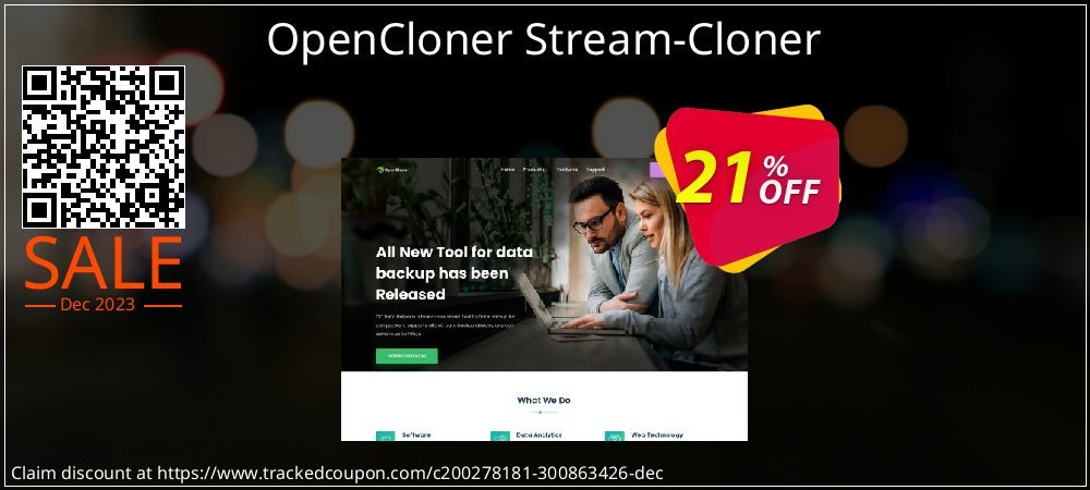 OpenCloner Stream-Cloner coupon on World Party Day sales
