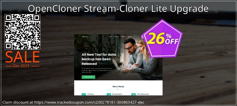 OpenCloner Stream-Cloner Lite Upgrade coupon on Working Day offer