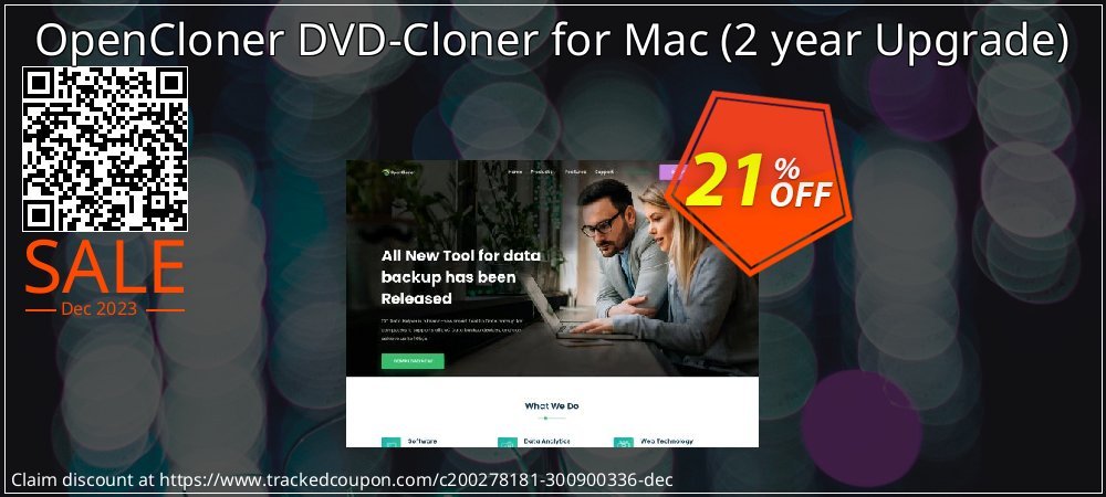 OpenCloner DVD-Cloner for Mac - 2 year Upgrade  coupon on World Party Day deals