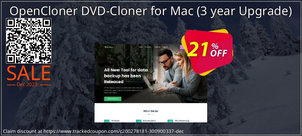 OpenCloner DVD-Cloner for Mac - 3 year Upgrade  coupon on April Fools' Day offer