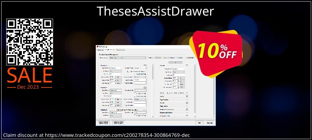 ThesesAssistDrawer coupon on Tell a Lie Day offering discount