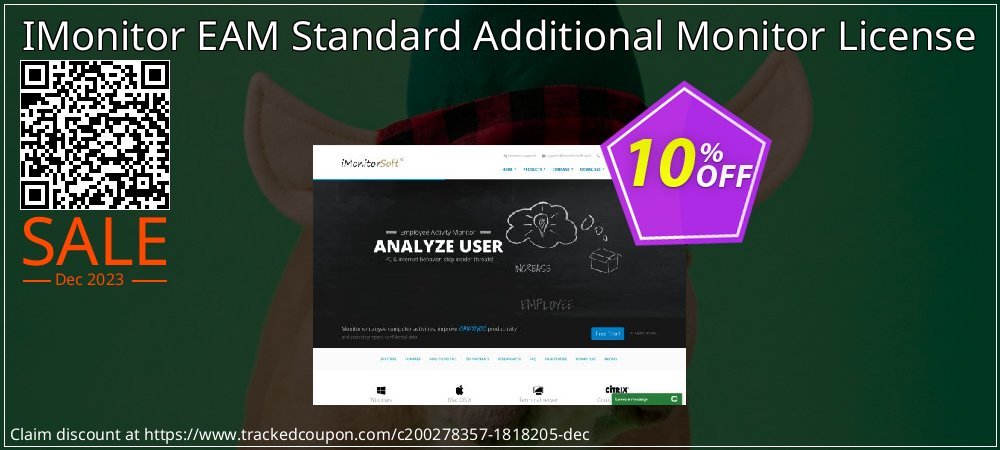 IMonitor EAM Standard Additional Monitor License coupon on World Backup Day super sale