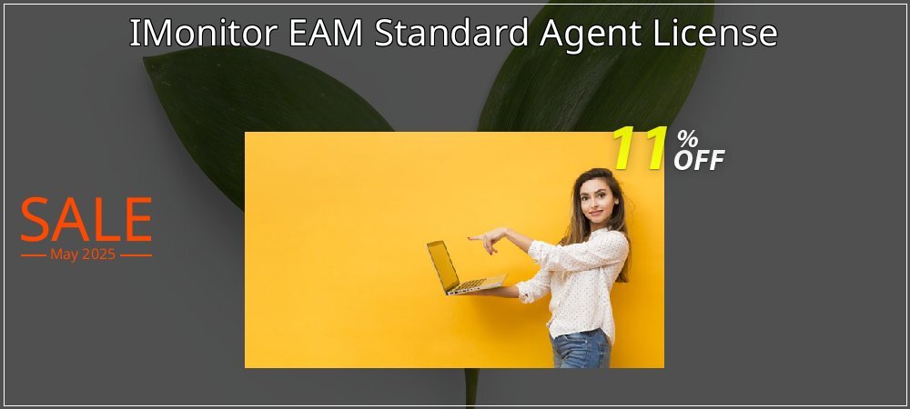 IMonitor EAM Standard Agent License coupon on Mother Day offering sales