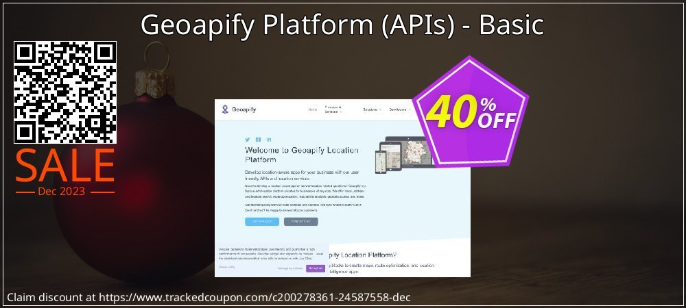Geoapify Platform - APIs - Basic coupon on Easter Day discount