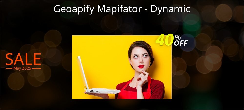 Geoapify Mapifator - Dynamic coupon on April Fools' Day deals