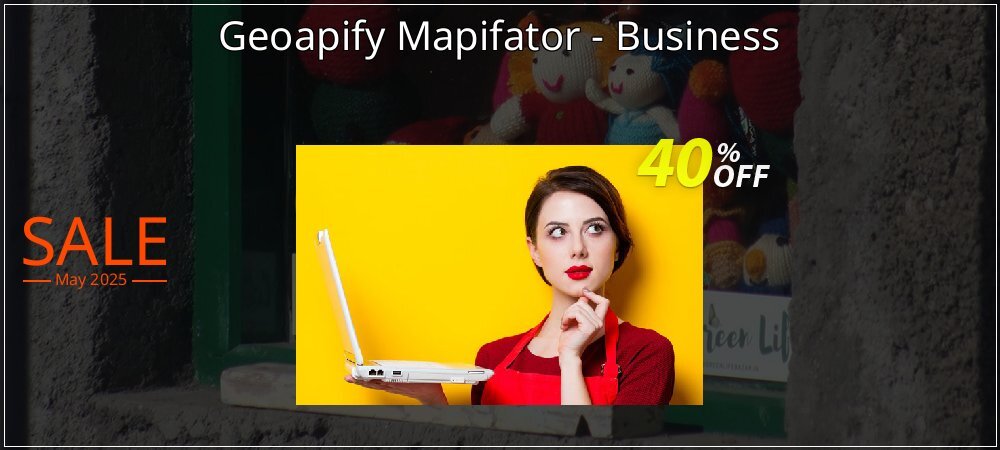 Geoapify Mapifator - Business coupon on World Party Day discounts