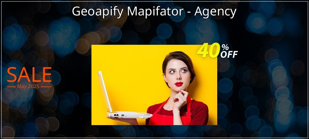 Geoapify Mapifator - Agency coupon on National Walking Day sales