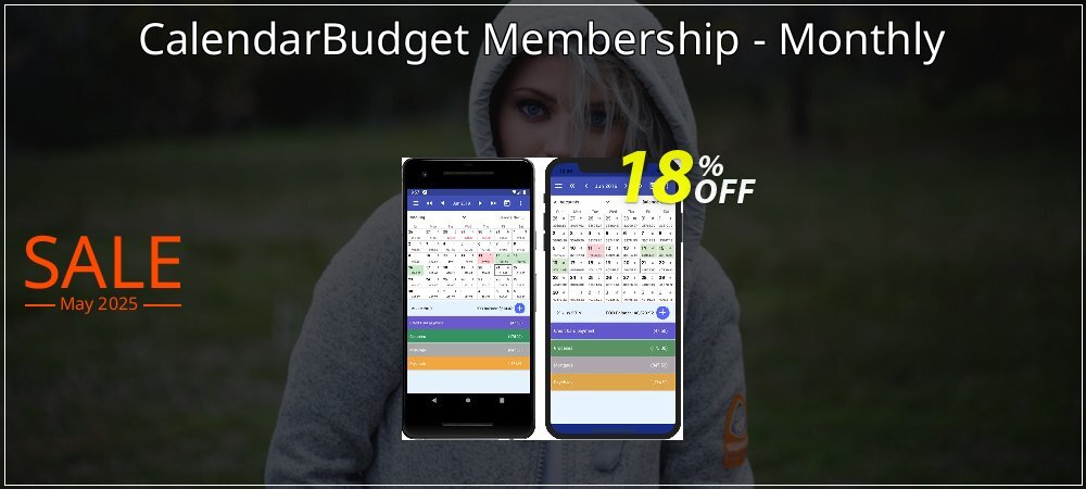 CalendarBudget Membership - Monthly coupon on Working Day deals