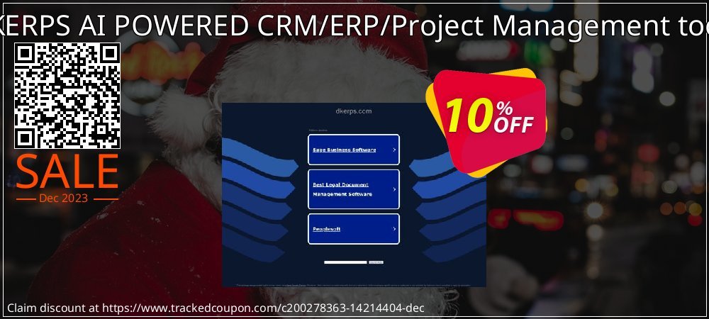 DKERPS AI POWERED CRM/ERP/Project Management tools coupon on April Fools' Day discounts