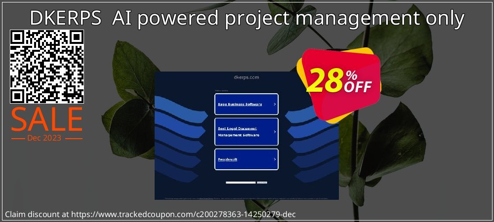 DKERPS  AI powered project management only coupon on Tell a Lie Day sales