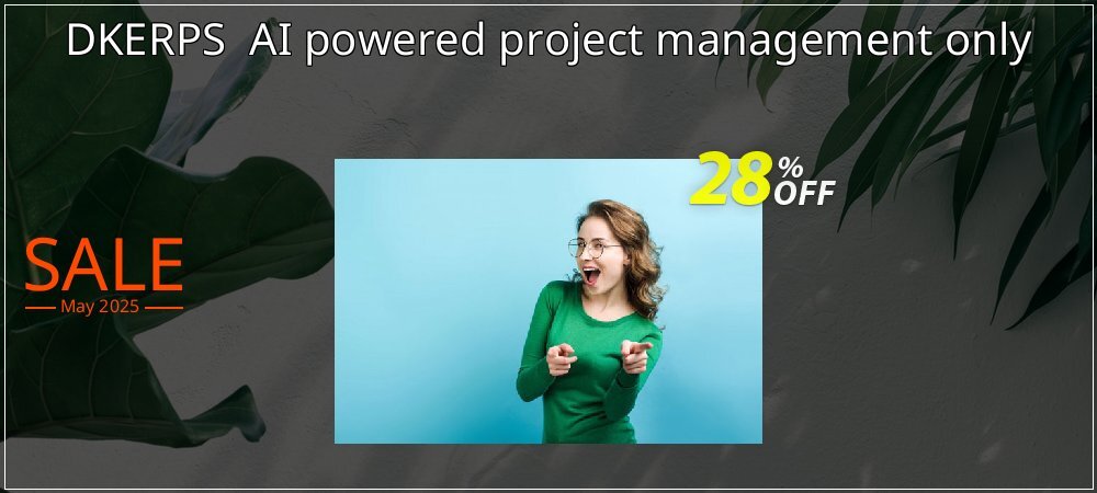 DKERPS  AI powered project management only coupon on Summer offer