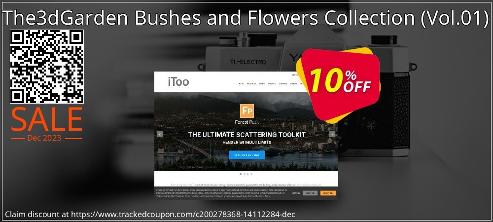 The3dGarden Bushes and Flowers Collection - Vol.01  coupon on World Password Day promotions