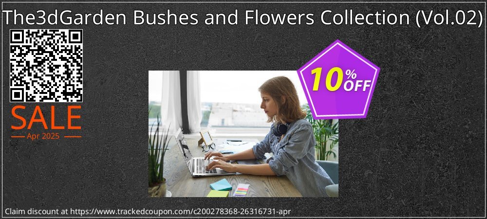 The3dGarden Bushes and Flowers Collection - Vol.02  coupon on National Loyalty Day offering sales