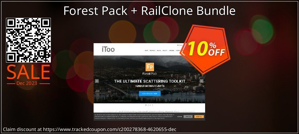 Forest Pack + RailClone Bundle coupon on Lover's Day deals