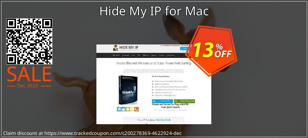 Hide My IP for Mac coupon on World Password Day super sale