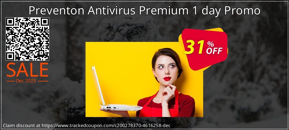 Preventon Antivirus Premium 1 day Promo coupon on Constitution Memorial Day deals