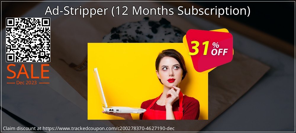 Ad-Stripper - 12 Months Subscription  coupon on Mother Day discounts