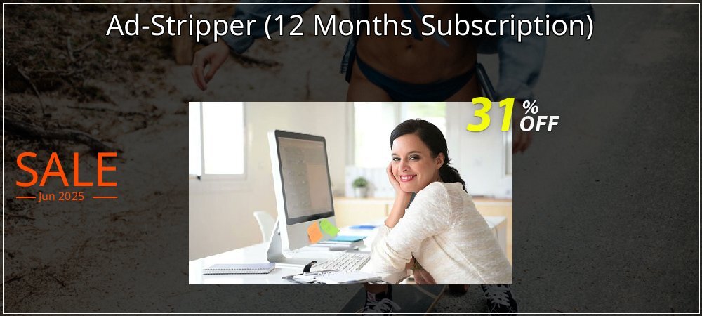 Ad-Stripper - 12 Months Subscription  coupon on Mother Day discounts