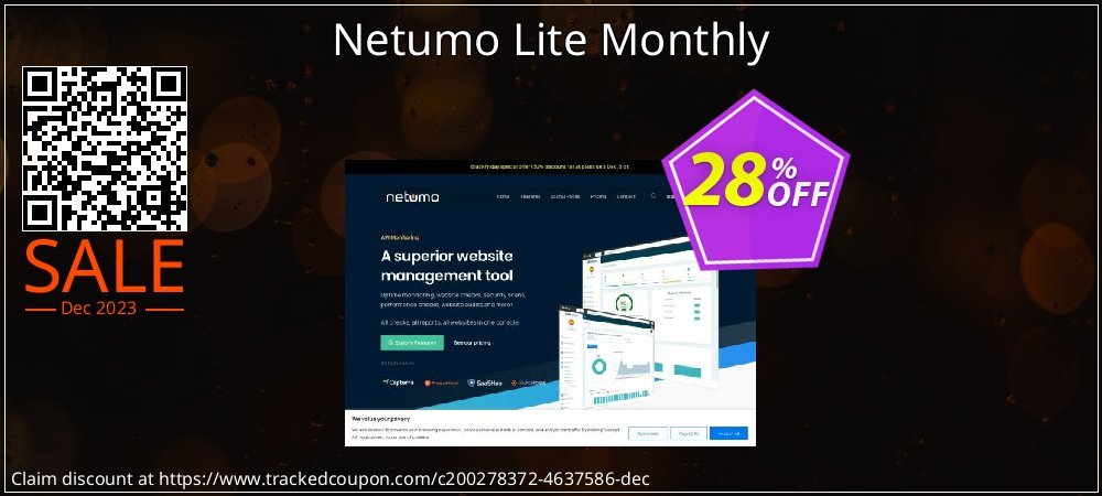 Netumo Lite Monthly coupon on Palm Sunday promotions