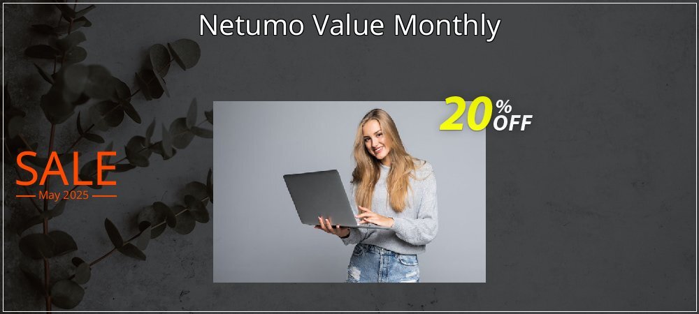 Netumo Value Monthly coupon on April Fools' Day deals