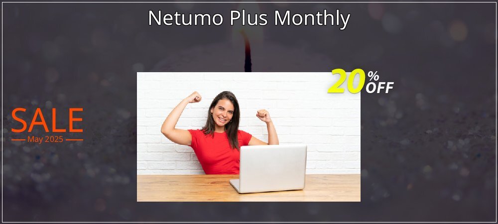 Netumo Plus Monthly coupon on National Smile Day offering discount