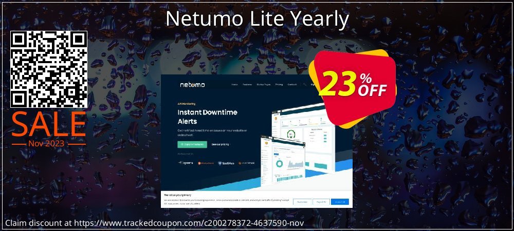 Netumo Lite Yearly coupon on National Walking Day offering discount
