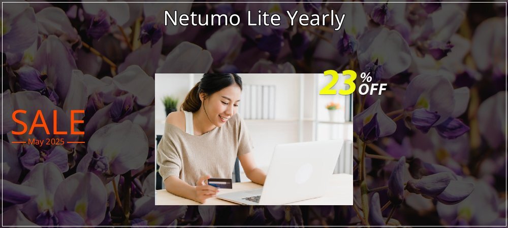 Netumo Lite Yearly coupon on Mother's Day offering sales