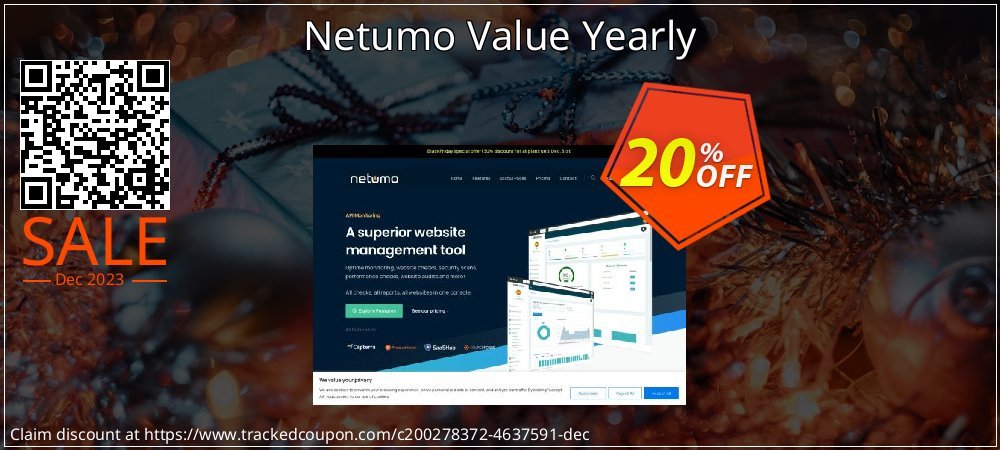 Netumo Value Yearly coupon on Palm Sunday offering discount