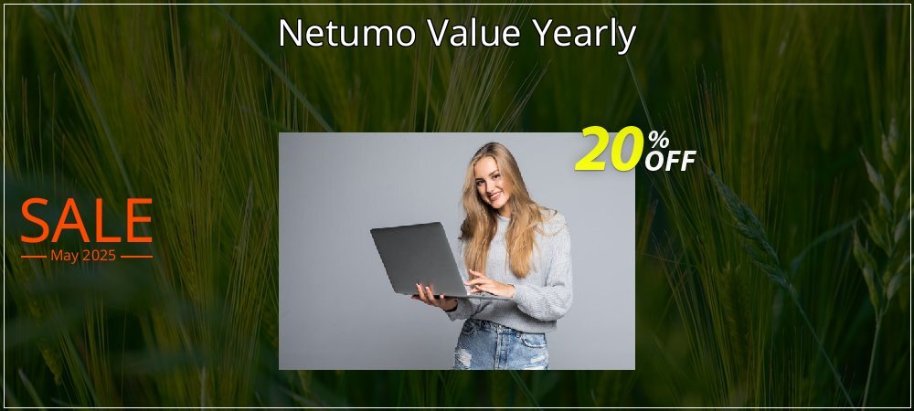 Netumo Value Yearly coupon on Palm Sunday offering discount