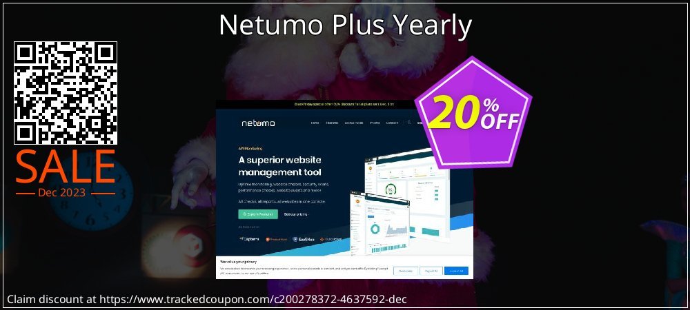 Netumo Plus Yearly coupon on April Fools' Day super sale