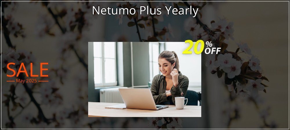 Netumo Plus Yearly coupon on April Fools' Day super sale