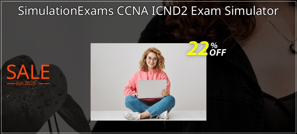 SimulationExams CCNA ICND2 Exam Simulator coupon on National Bikini Day offering sales