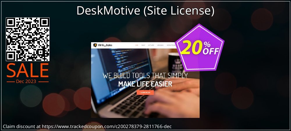 DeskMotive - Site License  coupon on World Whisky Day sales