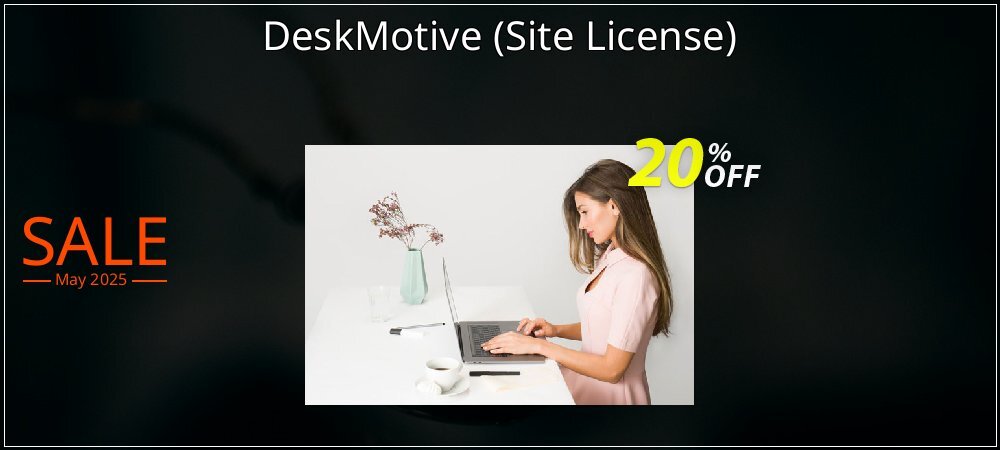 DeskMotive - Site License  coupon on World Whisky Day sales