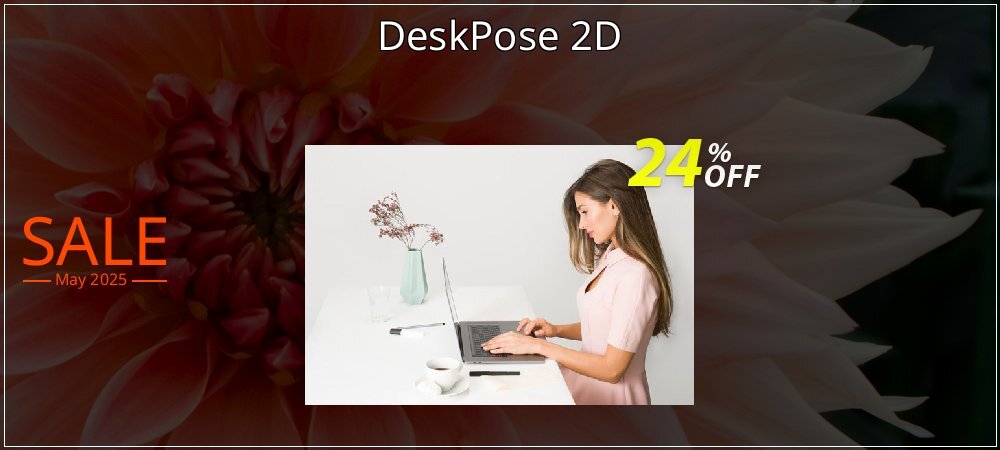 DeskPose 2D coupon on World Whisky Day offering sales