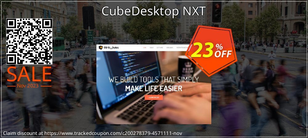 CubeDesktop NXT coupon on World Party Day super sale
