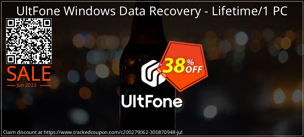 UltFone Windows Data Recovery - Lifetime/1 PC coupon on Navy Day discount