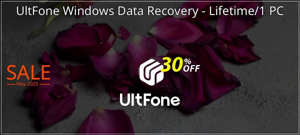 UltFone Windows Data Recovery - Lifetime/1 PC coupon on Constitution Memorial Day discounts