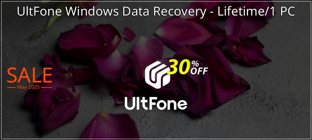 UltFone Windows Data Recovery - Lifetime/1 PC coupon on National Pizza Party Day discounts