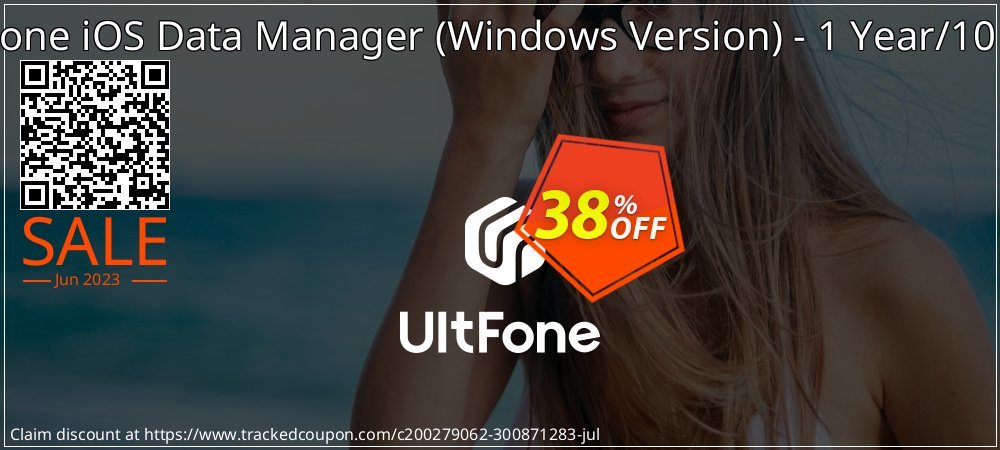 UltFone iOS Data Manager - Windows Version - 1 Year/10 PCs coupon on Mario Day discounts