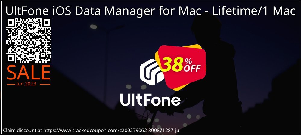 UltFone iOS Data Manager for Mac - Lifetime/1 Mac coupon on National Memo Day offering discount
