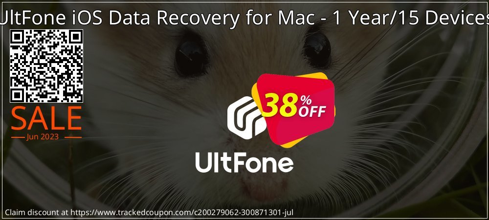 UltFone iOS Data Recovery for Mac - 1 Year/15 Devices coupon on World Whisky Day sales