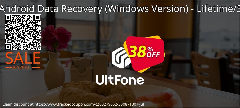 UltFone Android Data Recovery - Windows Version - Lifetime/5 Devices coupon on Chinese National Day offer