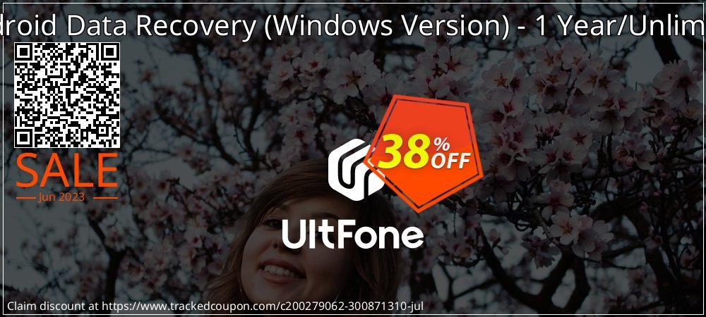 UltFone Android Data Recovery - Windows Version - 1 Year/Unlimited Devices coupon on National Noodle Day offering sales