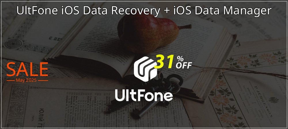UltFone iOS Data Recovery + iOS Data Manager coupon on Mother Day offer